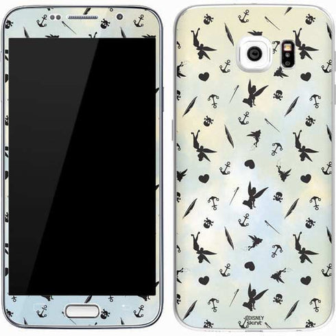 Disney Tinker Bell Fairy Size Pattern Galaxy S7 Skin