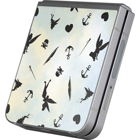 Disney Tinker Bell Fairy Size Pattern Galaxy Z Flip6 Skin