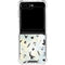 Disney Tinker Bell Fairy Size Pattern Galaxy Z Flip6 Clear Case