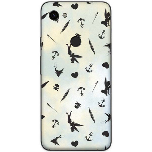 Disney Tinker Bell Fairy Size Pattern Google Pixel 3a XL Skin