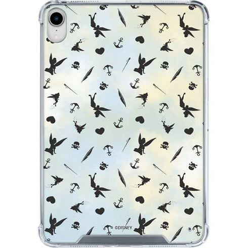 Disney Tinker Bell Fairy Size Pattern iPad 11th Gen (2025) Clear Case