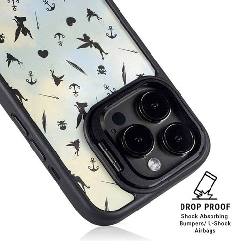 Disney Tinker Bell Fairy Size Pattern iPhone 13 Pro Kickstand Case