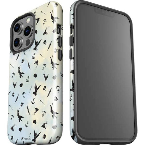 Disney Tinker Bell Fairy Size Pattern iPhone 15 Pro Impact Case