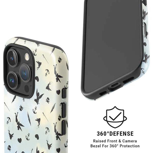 Disney Tinker Bell Fairy Size Pattern iPhone 16 Pro Magsafe Impact Case