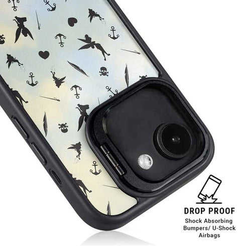 Disney Tinker Bell Fairy Size Pattern iPhone 16e Kickstand Case