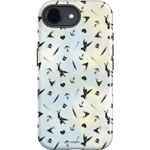 Disney Tinker Bell Fairy Size Pattern iPhone 16e Impact Case
