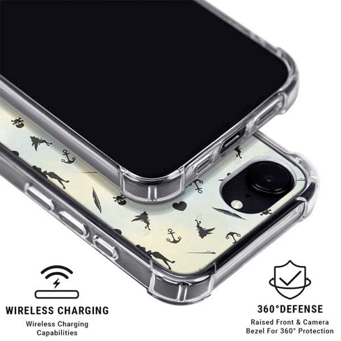 Disney Tinker Bell Fairy Size Pattern iPhone 16e MagSafe Case