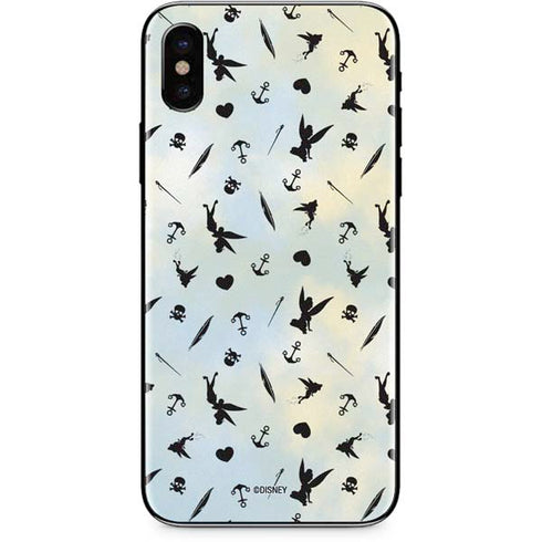 Disney Tinker Bell Fairy Size Pattern iPhone XS Skin