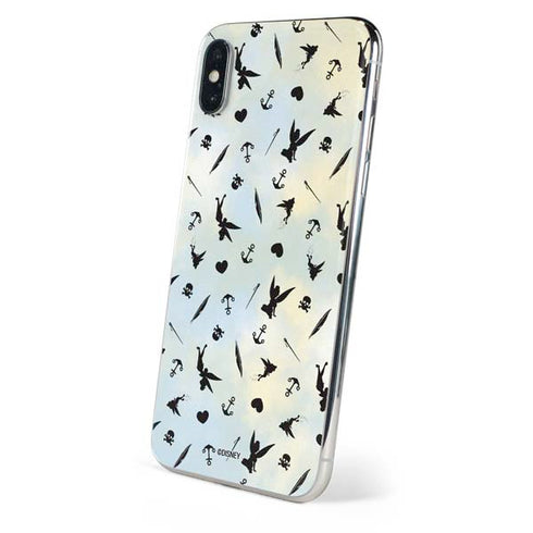 Disney Tinker Bell Fairy Size Pattern iPhone XS Skin