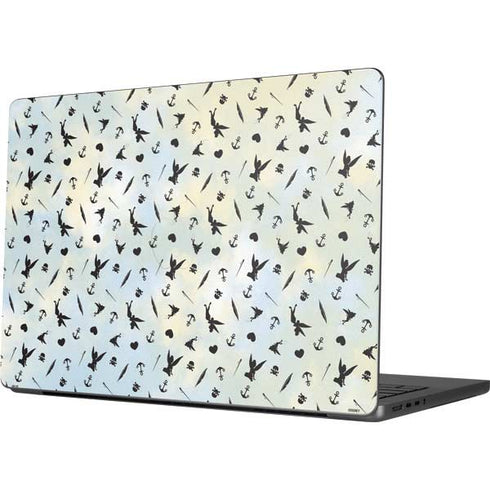 Disney Tinker Bell Fairy Size Pattern Apple MacBook Pro 14-inch Skin