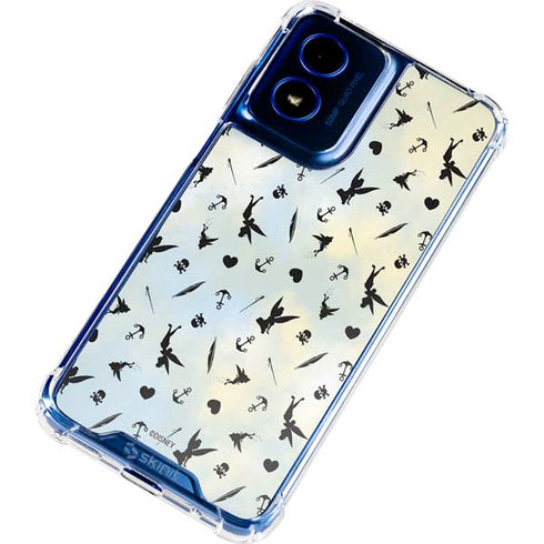Disney Tinker Bell Fairy Size Pattern Moto G 5G (2024) Clear Case