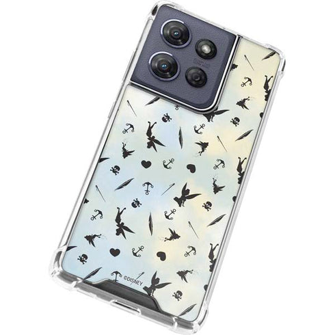 Disney Tinker Bell Fairy Size Pattern Moto G Power 5G (2025) Clear Case