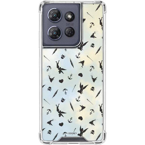 Disney Tinker Bell Fairy Size Pattern Moto G Stylus 5G (2025) Clear Case