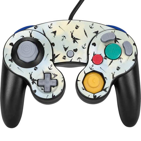 Disney Tinker Bell Fairy Size Pattern Nintendo GameCube Controller Skin