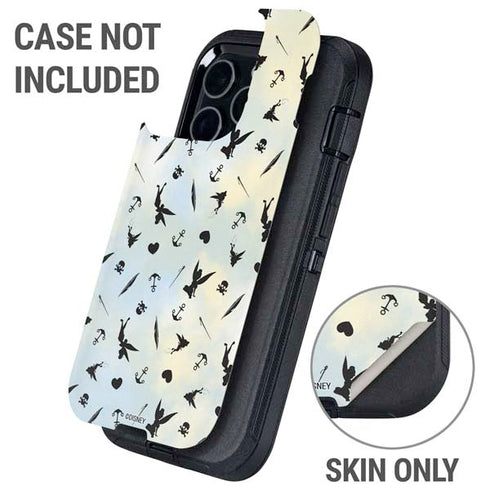 Disney Tinker Bell Fairy Size Pattern Otterbox Defender iPhone Skin