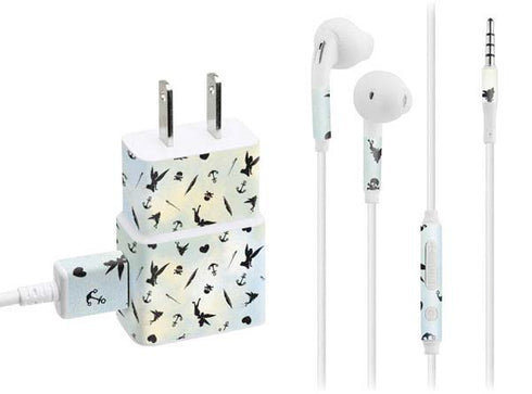 Disney Tinker Bell Fairy Size Pattern Phone Charger Skin