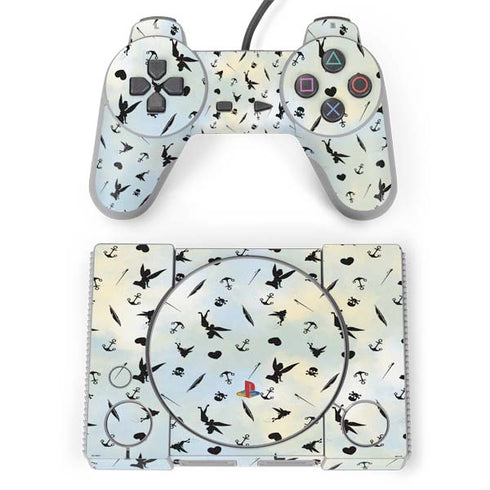 Disney Tinker Bell Fairy Size Pattern PlayStation Classic Bundle Skin
