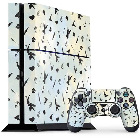 Disney Tinker Bell Fairy Size Pattern PlayStation PS4 Skins
