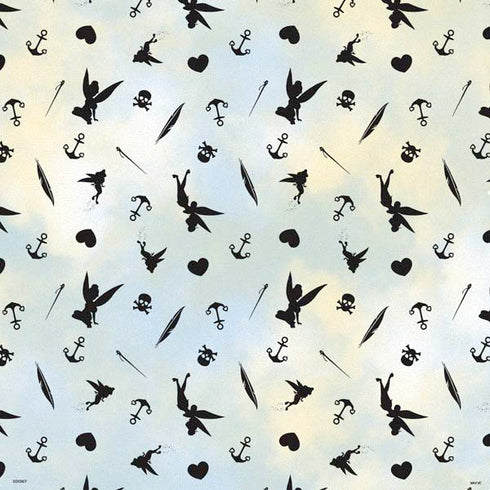 Disney Tinker Bell Fairy Size Pattern PS4 Console and Controller Bundle Skin