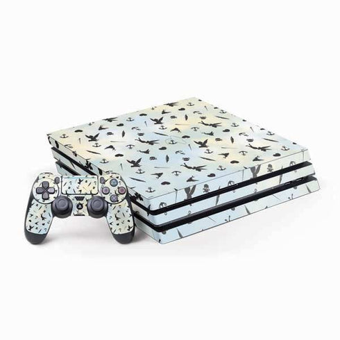 Disney Tinker Bell Fairy Size Pattern PlayStation PS4 Skins