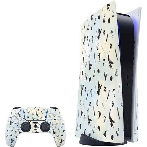 Disney Tinker Bell Fairy Size Pattern PlayStation PS5 Skins