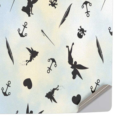 Disney Tinker Bell Fairy Size Pattern PS5 Pro Console Skin