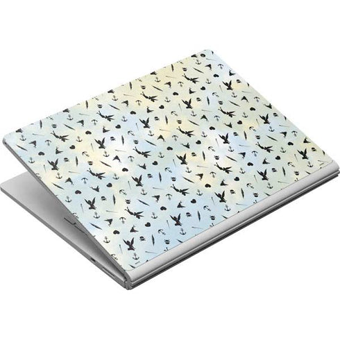 Disney Tinker Bell Fairy Size Pattern Surface Book Skin