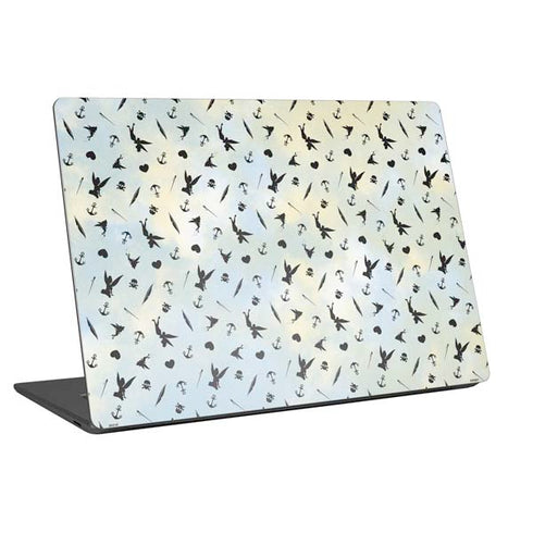 Disney Tinker Bell Fairy Size Pattern Laptop Skins