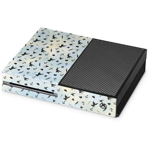 Disney Tinker Bell Fairy Size Pattern Xbox One Console Skin