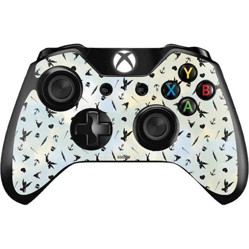 Disney Tinker Bell Fairy Size Pattern Xbox One Controller Skin