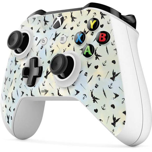 Disney Tinker Bell Fairy Size Pattern Xbox One S Controller Skin