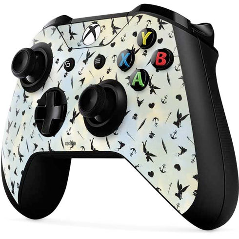 Disney Tinker Bell Fairy Size Pattern Xbox One X Controller Skin