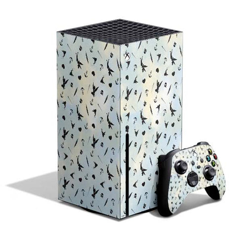Disney Tinker Bell Fairy Size Pattern Xbox Series X Skins