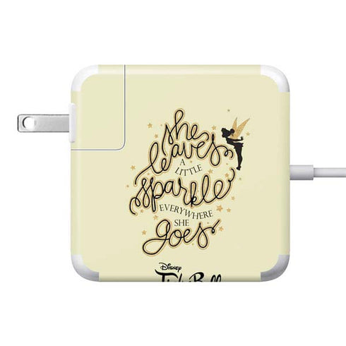 Disney Tinker Bell Leave A Little Sparkle 85W Power Adapter (15 and 17 inch MacBook Pro Charger) Skin