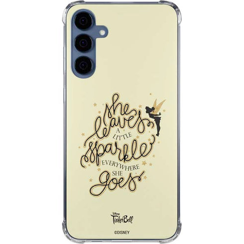 Disney Tinker Bell Leave A Little Sparkle Galaxy A35 5G Clear Case