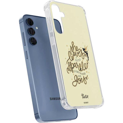 Disney Tinker Bell Leave A Little Sparkle Galaxy A35 5G Clear Case