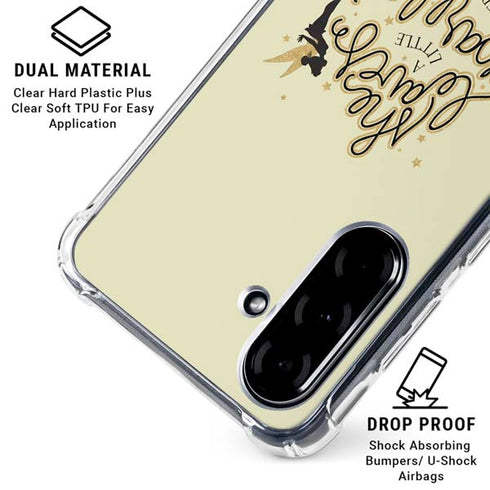 Disney Tinker Bell Leave A Little Sparkle Galaxy A36 5G Clear Case