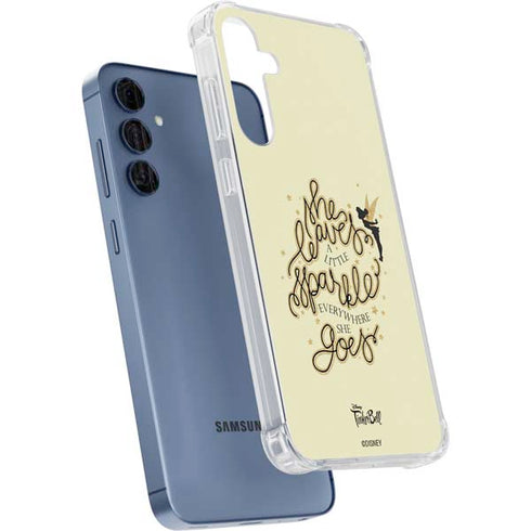 Disney Tinker Bell Leave A Little Sparkle Galaxy A55 5G Clear Case