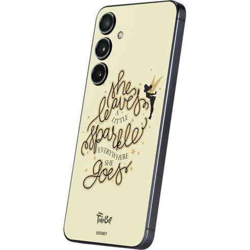 Disney Tinker Bell Leave A Little Sparkle Galaxy S25 Plus Skin