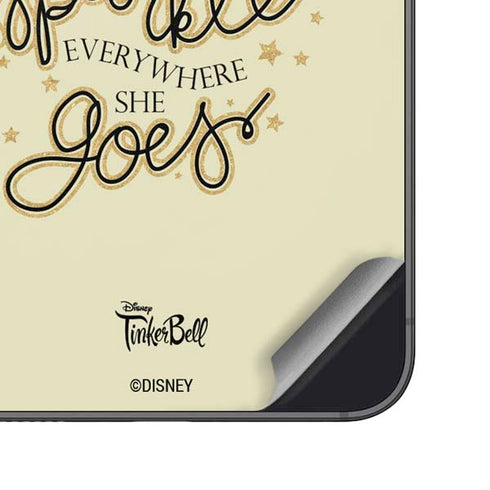 Disney Tinker Bell Leave A Little Sparkle Galaxy S25 Plus Skin