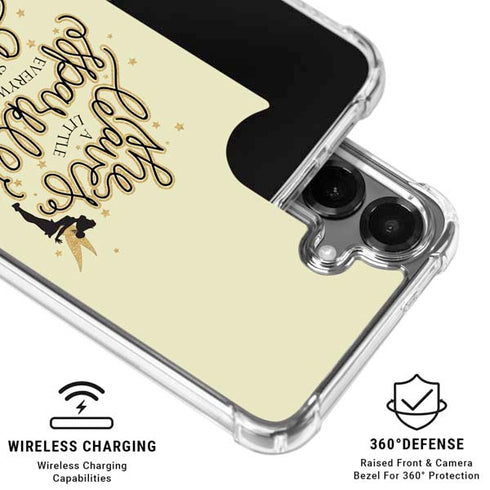 Disney Tinker Bell Leave A Little Sparkle Galaxy S26 Plus Clear Case