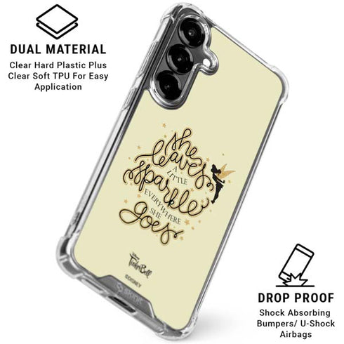 Disney Tinker Bell Leave A Little Sparkle Galaxy S26 Plus Clear Case