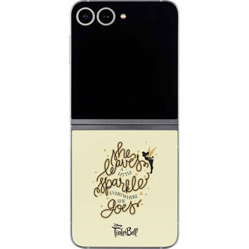 Disney Tinker Bell Leave A Little Sparkle Galaxy Z Flip6 Skin