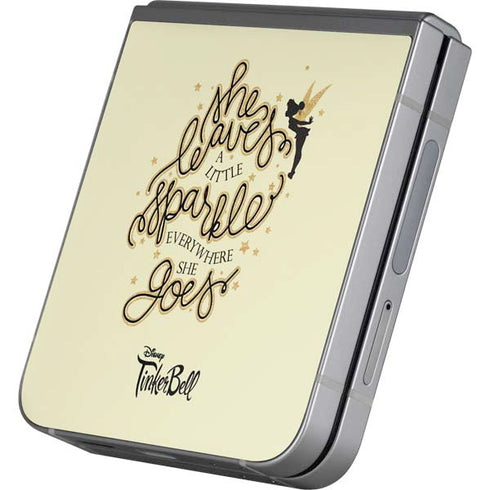 Disney Tinker Bell Leave A Little Sparkle Galaxy Z Flip6 Skin