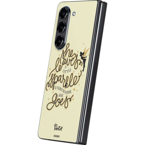 Disney Tinker Bell Leave A Little Sparkle Galaxy Z Fold5 5G Skin