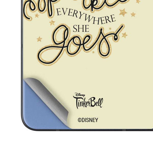 Disney Tinker Bell Leave A Little Sparkle Galaxy Z Fold5 5G Skin