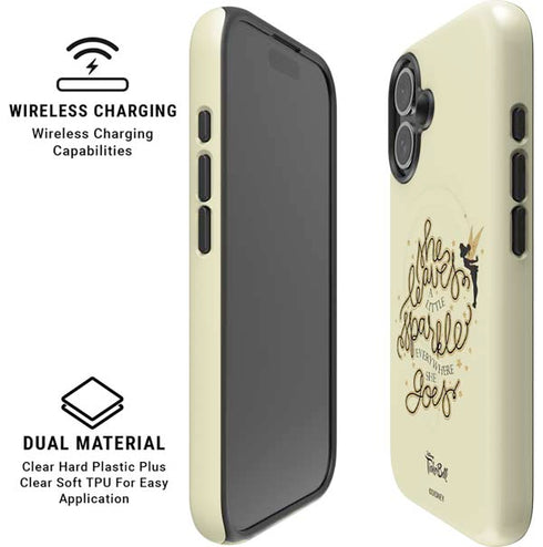 Disney Tinker Bell Leave A Little Sparkle iPhone 16 Plus Magsafe Impact Case