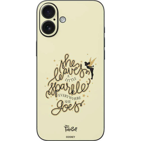 Disney Tinker Bell Leave A Little Sparkle iPhone 16 Plus Skin