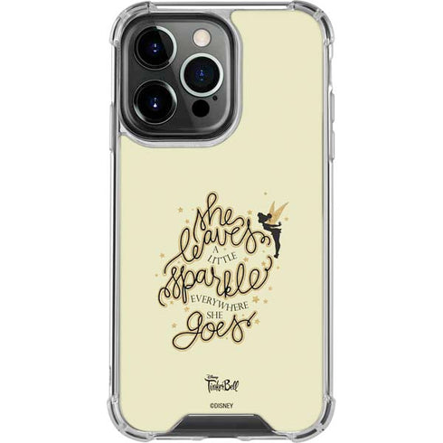 Disney Tinker Bell Leave A Little Sparkle iPhone 16 Pro Clear Case