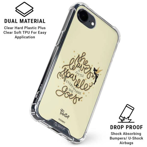 Disney Tinker Bell Leave A Little Sparkle iPhone 16e Clear Case